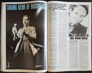Simple Minds - Juke November 30 1985. Issue No.553
