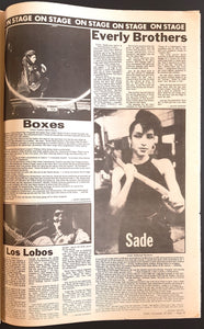 Simple Minds - Juke November 30 1985. Issue No.553