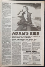 Load image into Gallery viewer, Adams, Bryan - Juke December 14 1985. Issue No.555