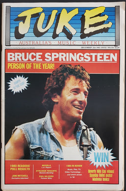Bruce Springsteen - Juke December 21 1985. Issue No.556