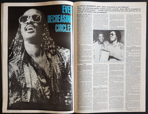 Stevie Wonder - Juke January 11 1986. Issue No.559