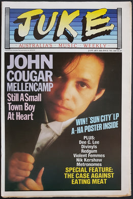 John Cougar Mellencamp - Juke January 18 1986. Issue No.560