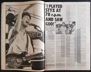 Rolling Stones (Keith Richards)- Juke March 29 1986. Issue No.570
