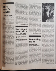 Hunters & Collectors - Juke April 12 1986. Issue No.572