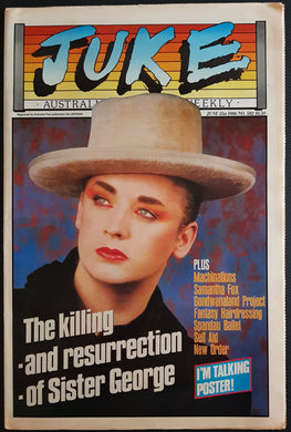 Culture Club - Juke June 21 1986. Issue No.582
