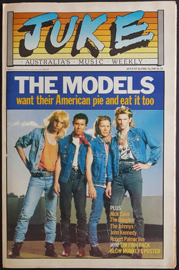 Models - Juke August 16 1986. Issue No.590
