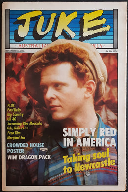Simply Red - Juke September 13 1986. Issue No.594
