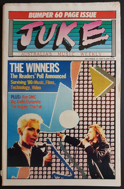 INXS - Juke December 20 1986. Issue No.608