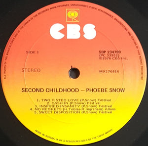 Phoebe Snow - Second Childhood