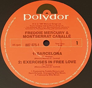 Queen (Freddie Mercury)- Barcelona