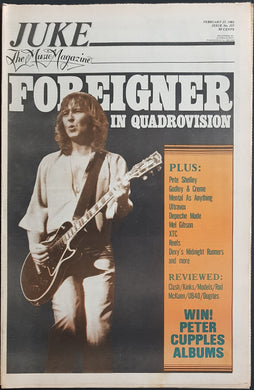 Foreigner - Juke February 27 1982. Issue No.357