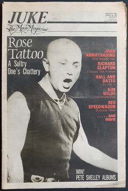Rose Tattoo - Juke March 6 1982. Issue No.358