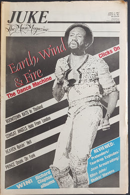 Earth,Wind & Fire - Juke April 3 1982. Issue No.362