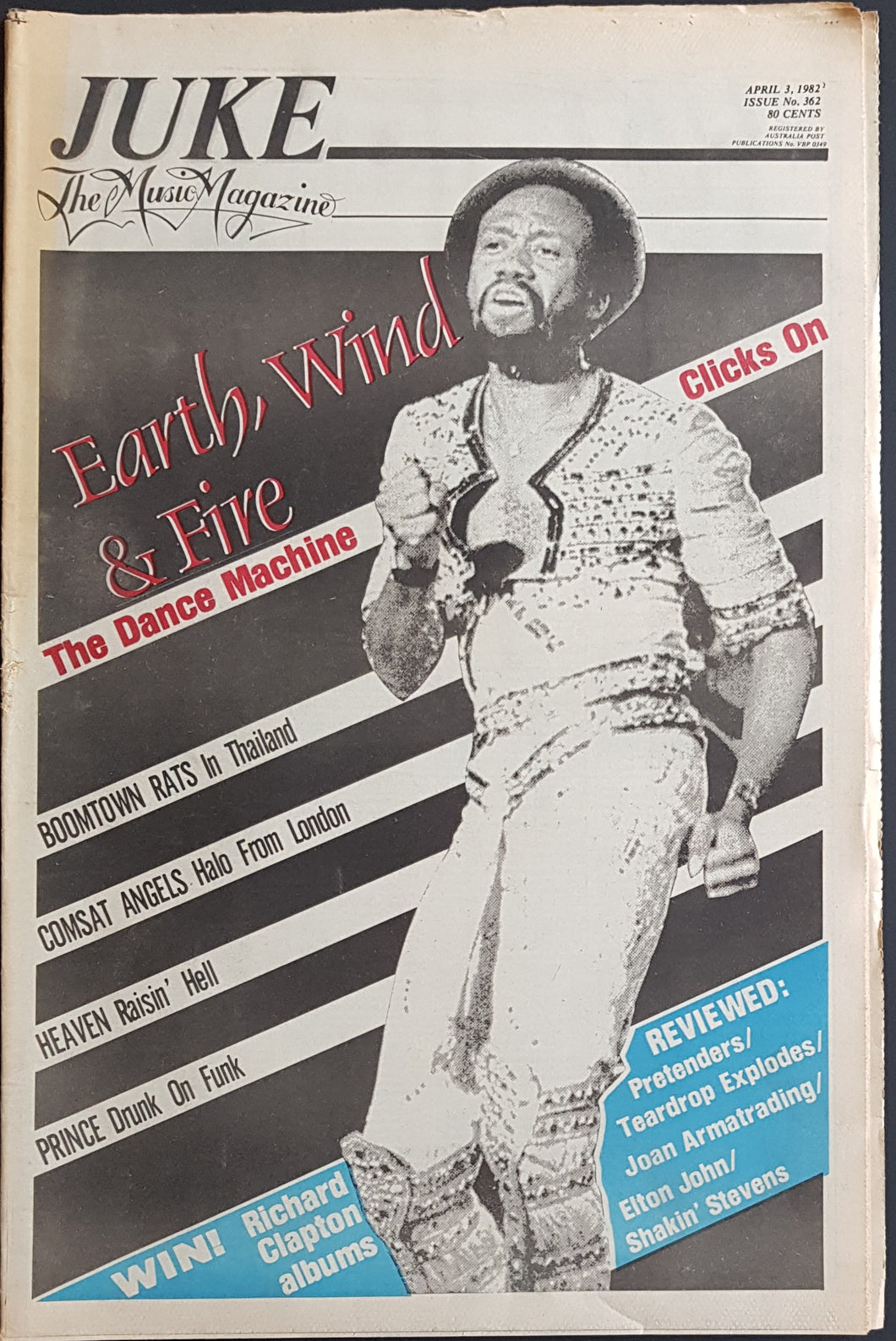 Earth,Wind & Fire - Juke April 3 1982. Issue No.362