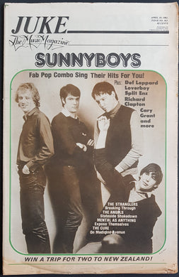 Sunnyboys - Juke April 10 1982. Issue No.363