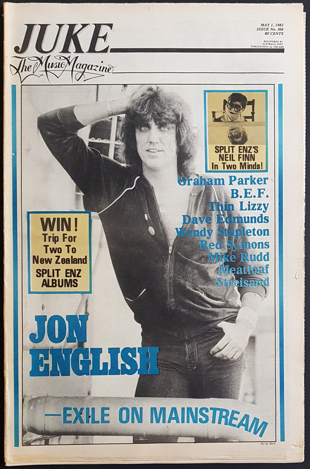 Jon English - Juke May 1 1982. Issue No.366