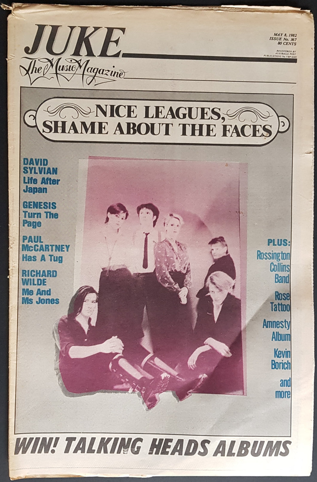 Human League - Juke May 8 1982. Issue No.367