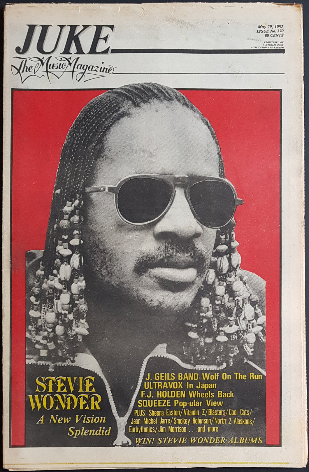 Stevie Wonder - Juke May 29 1982. Issue No.370