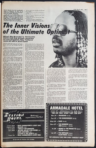 Stevie Wonder - Juke May 29 1982. Issue No.370