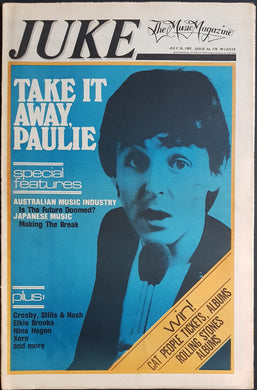 Beatles (Paul Mccartney)- Juke July 24 1982. Issue No.378