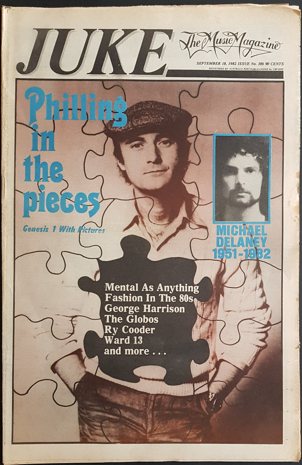 Genesis (Phil Collins)- Juke September 18 1982. Issue No.386