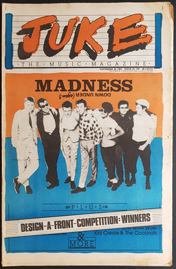 Madness - Juke November 20 1982. Issue No.395