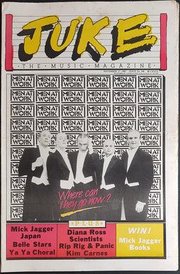 Men At Work - Juke November 27 1982. Issue No.396