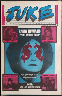 Randy Newman - Juke March 19 1983. Issue No.412