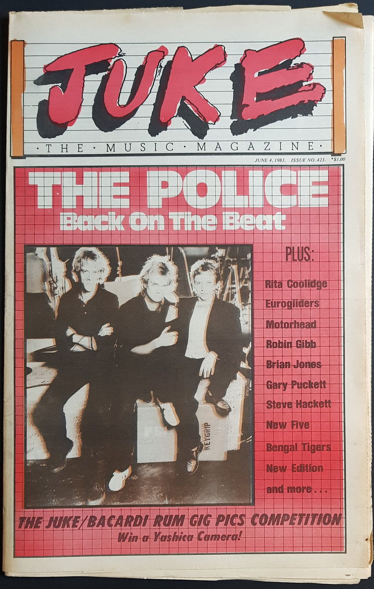 Police - Juke June 4 1983. Issue No.423 – Vicious Sloth Collectables