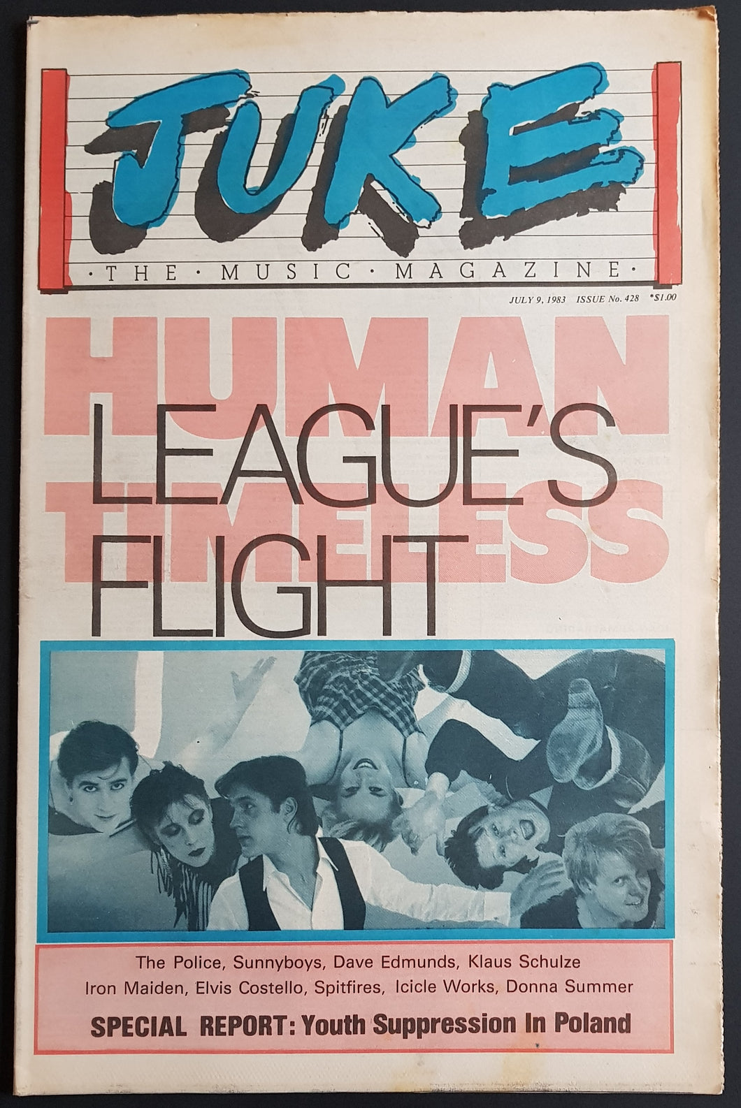 Human League - Juke July 9 1983. Issue No.428