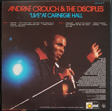 Load image into Gallery viewer, Andrae Crouch &amp; The Disciples- &quot;Live&quot; At Carnegie Hall
