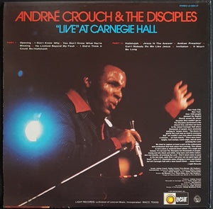 Andrae Crouch & The Disciples- "Live" At Carnegie Hall