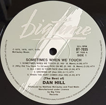 Load image into Gallery viewer, Hill, Dan - Sometimes When We Touch: The Best Of Dan Hill