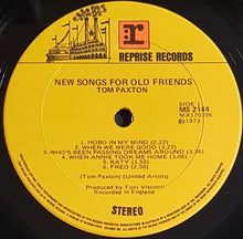 Load image into Gallery viewer, Paxton, Tom - New Songs For Old Friends