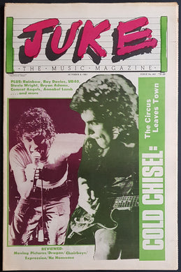 Cold Chisel - Juke October 8 1983. Issue No.441