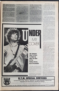 Rolling Stones (Keith Richards)- Juke December 10 1983. Issue No.450