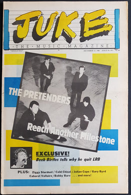 Pretenders - Juke December 31 1983. Issue No.453