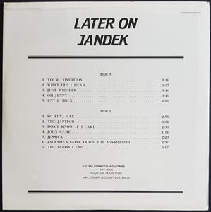 Jandek - Later On