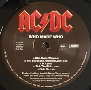 AC/DC - Who Made Who