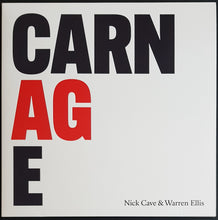 Load image into Gallery viewer, Nick Cave - &amp; Warren Ellis - Carnage