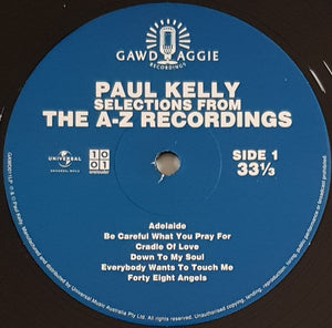 Kelly, Paul - Selections from The A to Z Recordings