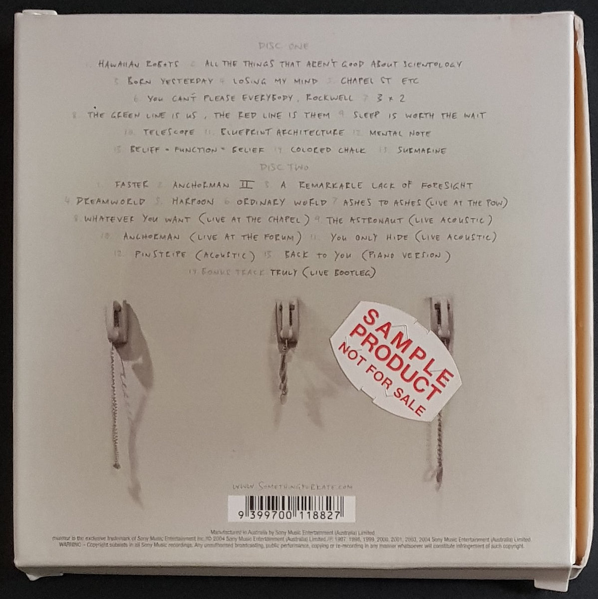 Something For Kate - Phantom Limbs - Selected B-Sides – Vicious Sloth ...