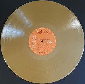 Nina Simone - Nina Simone And Piano! - Gold Vinyl