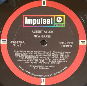 Albert Ayler - New Grass