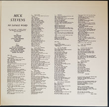 Load image into Gallery viewer, Stevens, Mick - See The Morning / No Savage Word