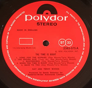 Woods, Gay & Terry - The Time Is Right
