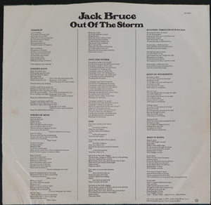 Bruce, Jack - Out Of The Storm