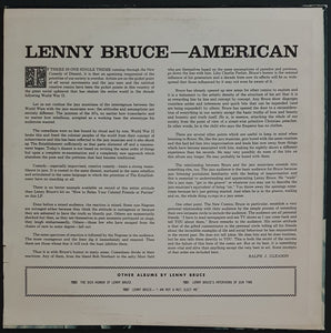 Bruce, Lenny - American