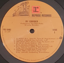 Load image into Gallery viewer, Ry Cooder - Ry Cooder