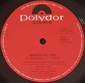 Cream - Wheels Of Fire - In The Studio